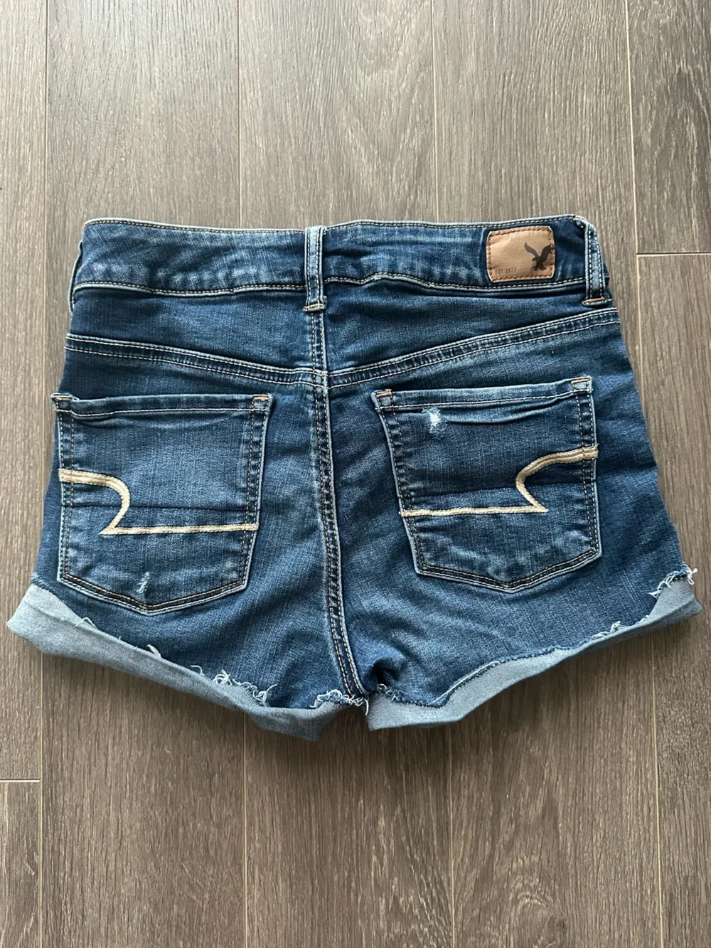 American Eagle Outfitters High Waisted Denim Cutoff Shorts